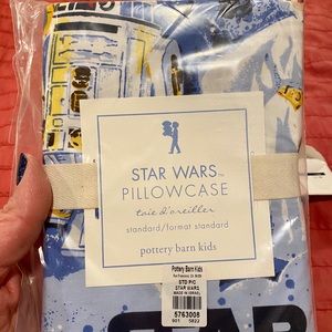 Pottery Barn Empire Strikes Back Pillow Case. New